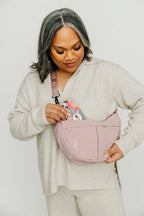 Peony Crescent Brixley Bag