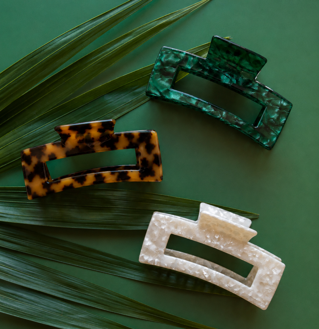 Marbled  Hair Claw Clip
