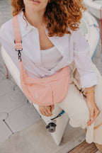 Peach Crescent Brixley Bag