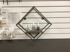Square Grey/Wood Shelf