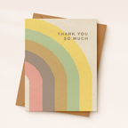 Thank You So Much Card | Rainbow Card | Fall Gift