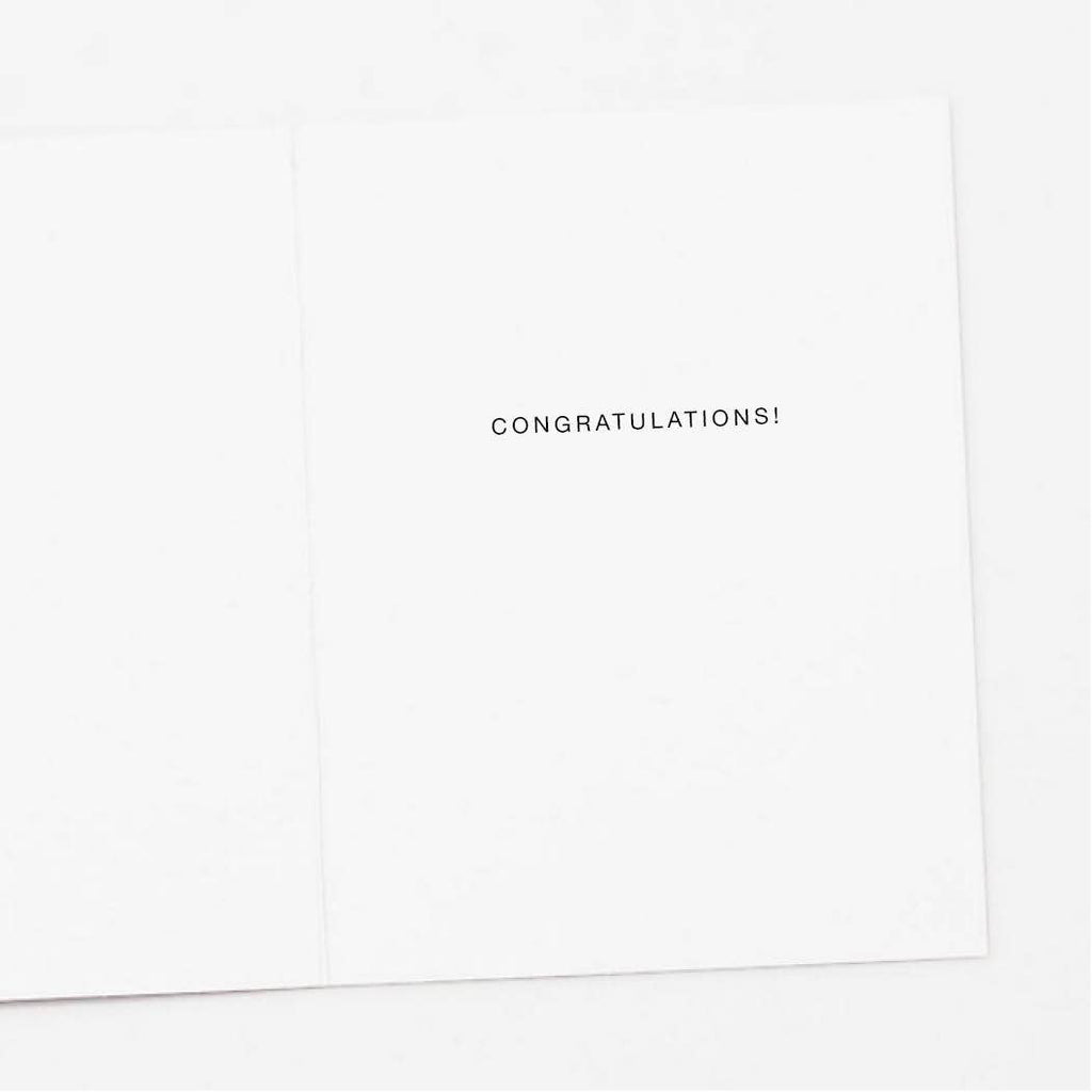 Toast To You Congratulations Card