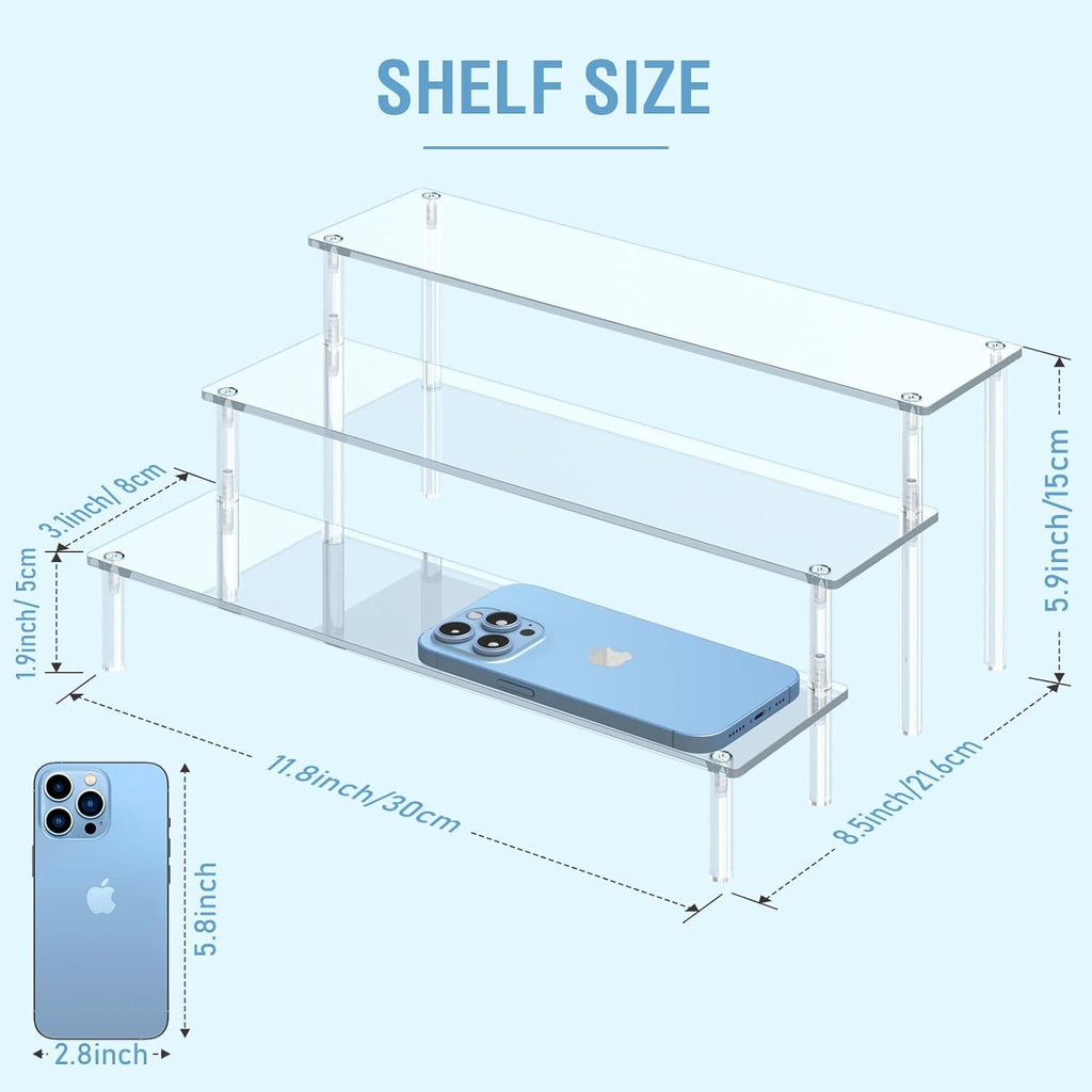 Clear Acrylic Step Risers