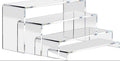 Clear Acrylic Display Risers (Set of 4)