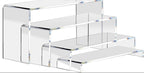 Clear Acrylic Display Risers (Set of 4)