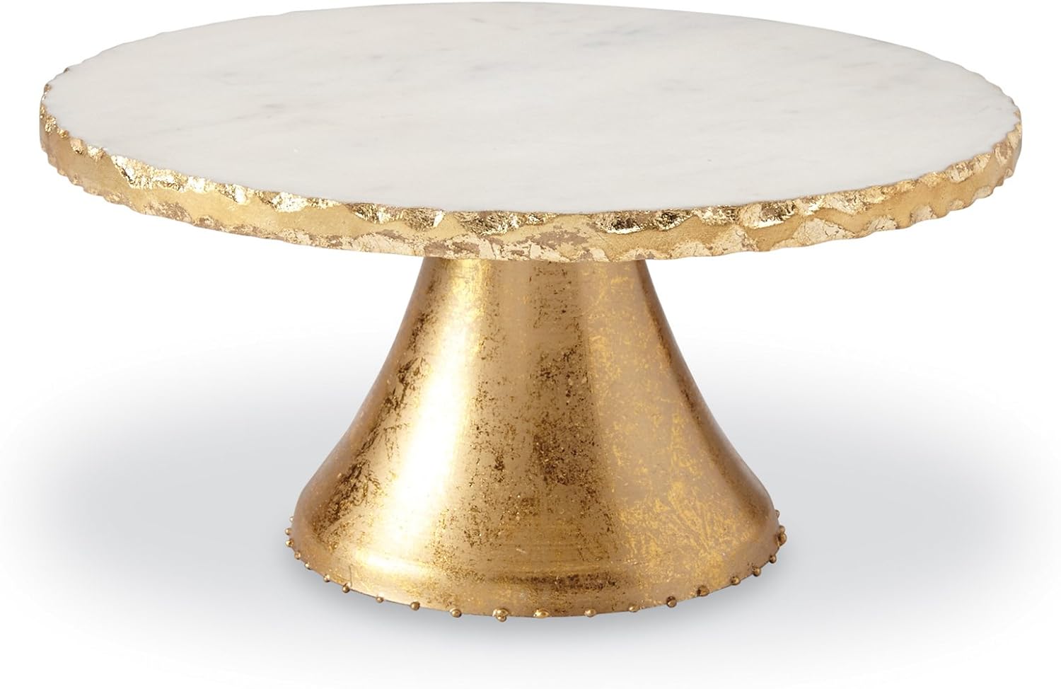 Gold Marble Cake Stand