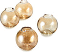 Gold Round Bud Vases