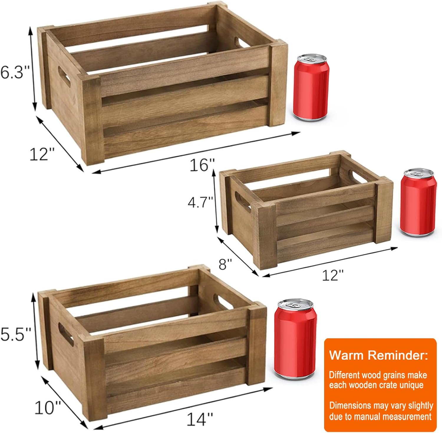 Wood Dessert/Snack Display Risers Set