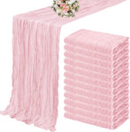 Cheesecloth Table Runners