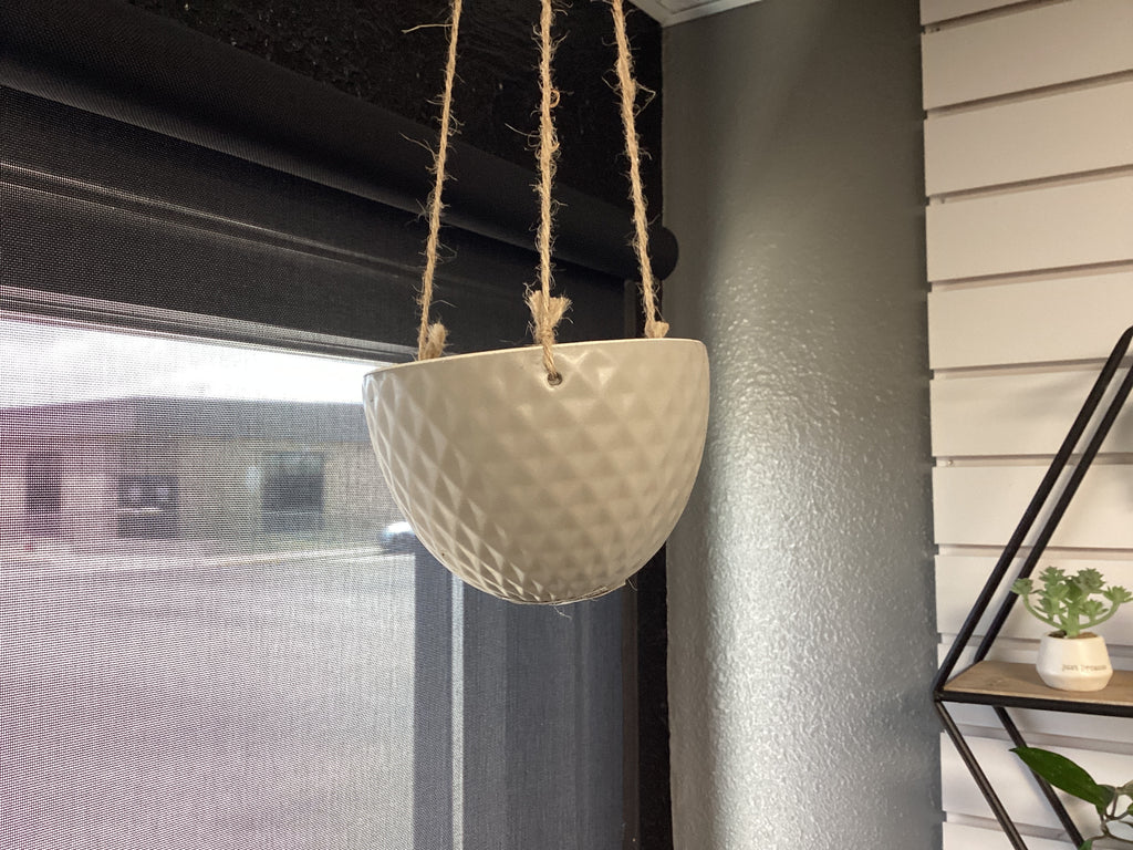 Hanging Ceramic Planter