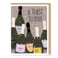Toast To You Congratulations Card