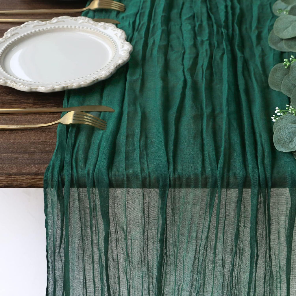 Cheesecloth Table Runners