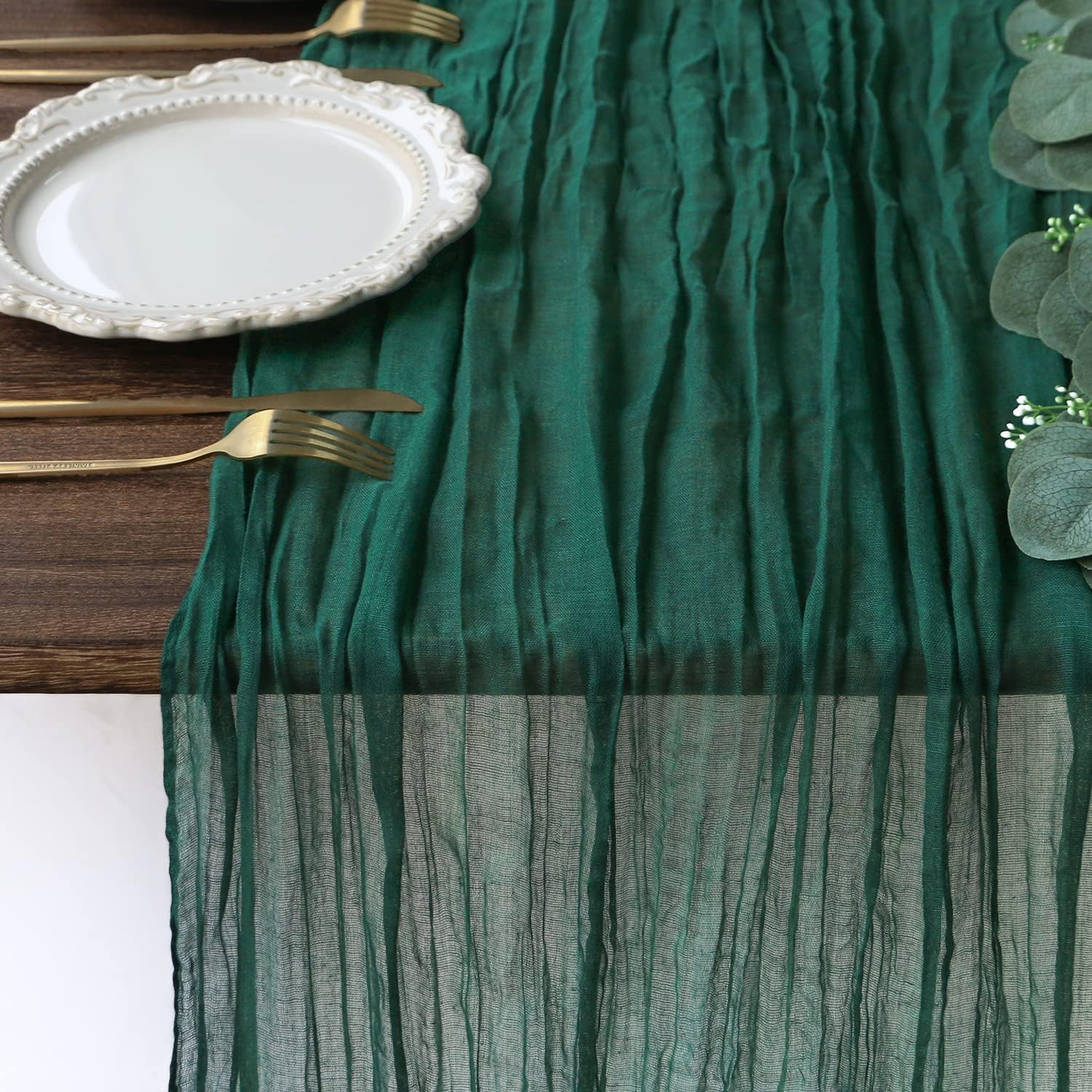 Cheesecloth Table Runners