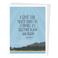 Great Soul Quote Sympathy Card