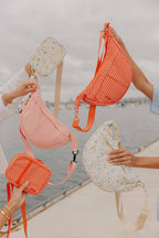 Peach Crescent Brixley Bag