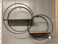 Double Circle Wood Shelf