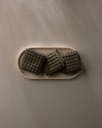 Forest Waffle Washcloth Set