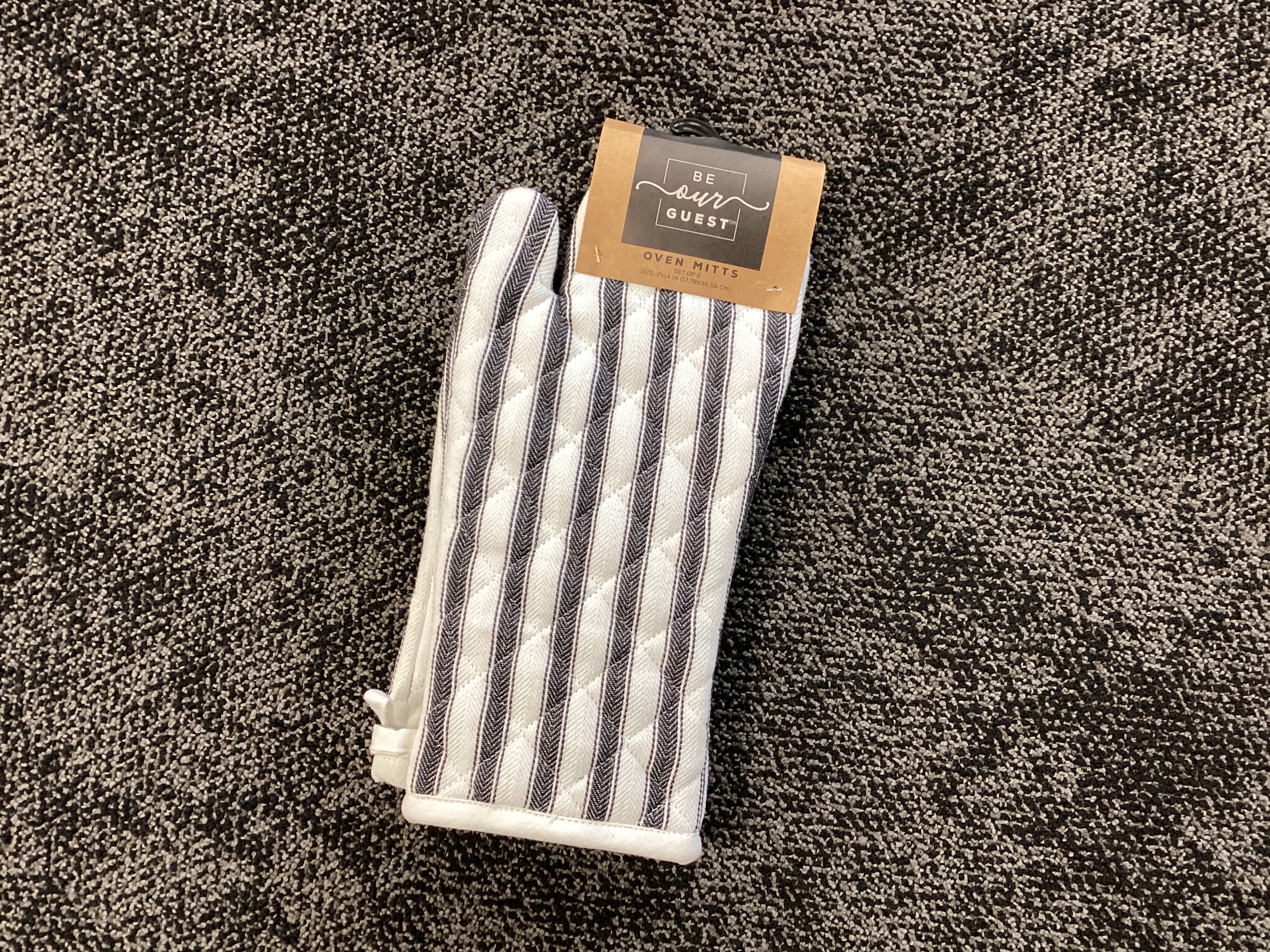 Be Our Guest Oven Mitts