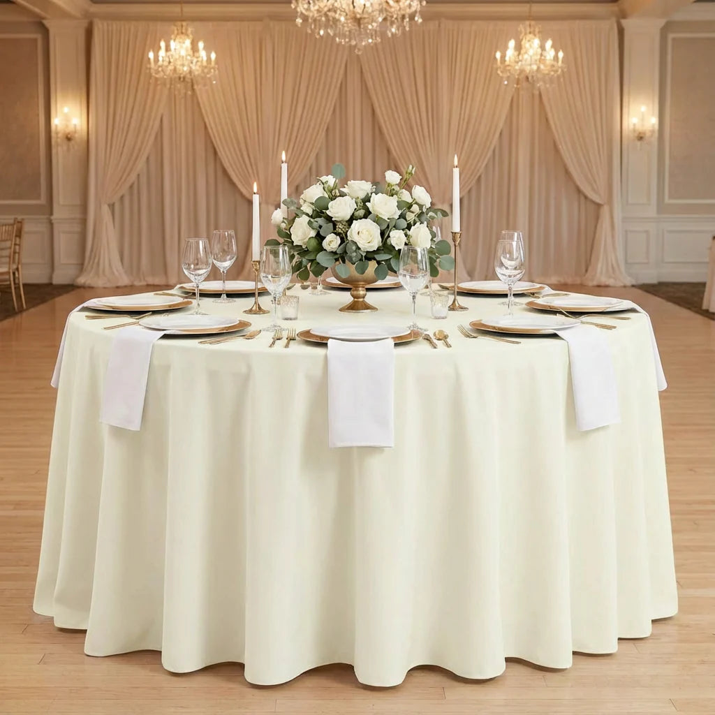 Round Table Linen (7.5ft-11ft)