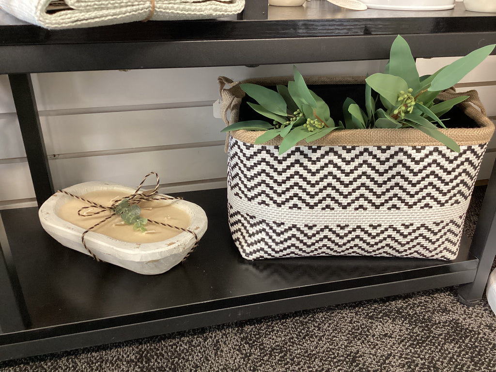 Black/White Basket