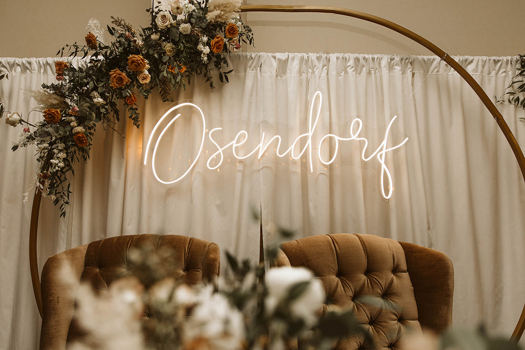 Gold Metal Circle Arch/Backdrop