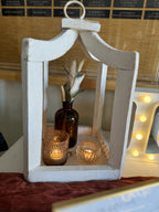 White Wood Lanterns