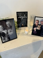 Black Acrylic Signs (5x7)