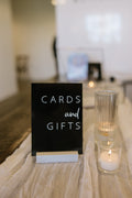 Black Acrylic Signs (5x7)