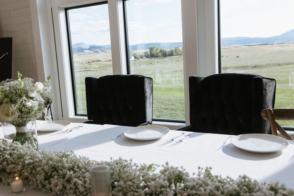 Black Velvet Chairs