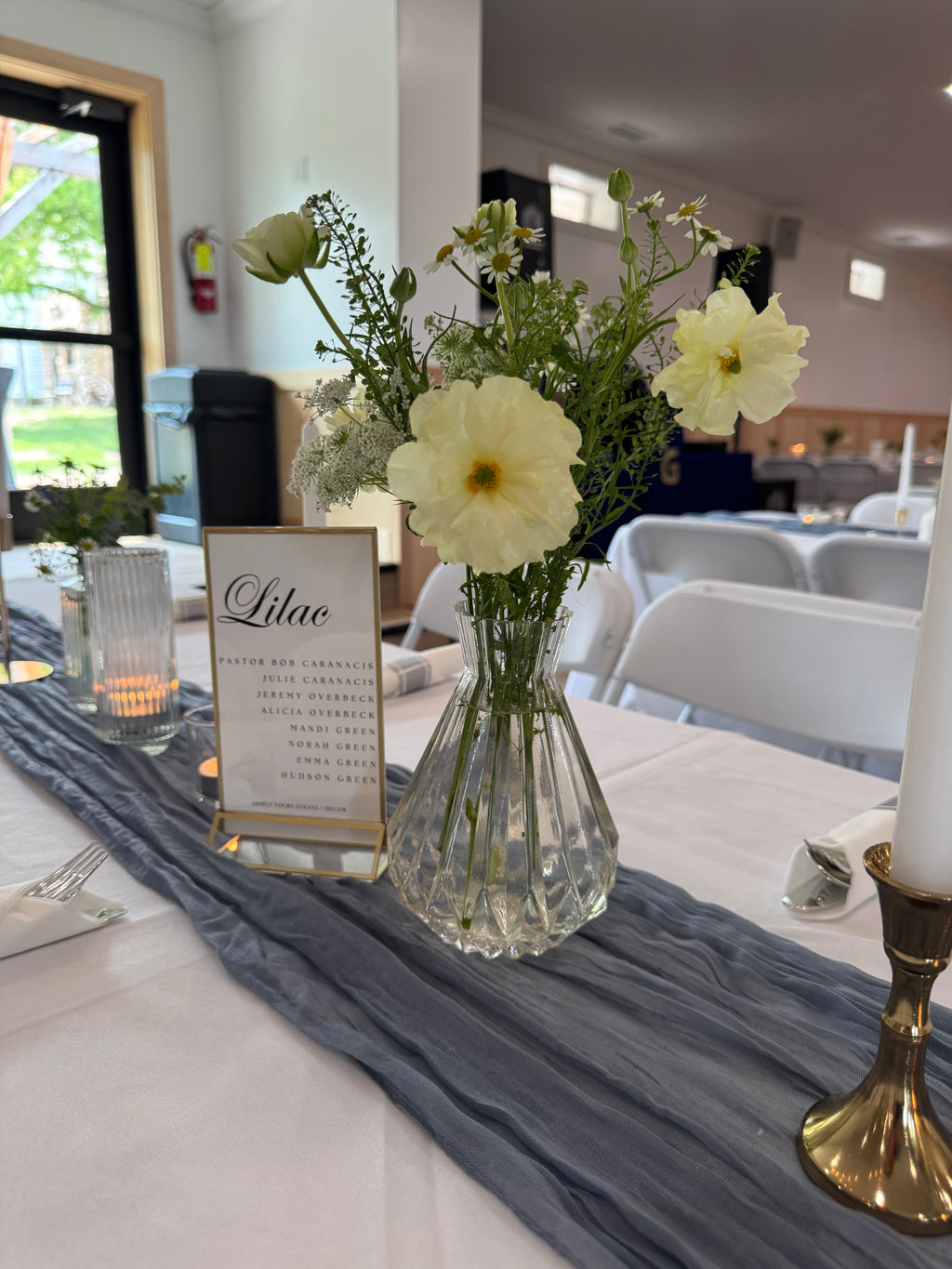 Gold Table Tents (4x6)