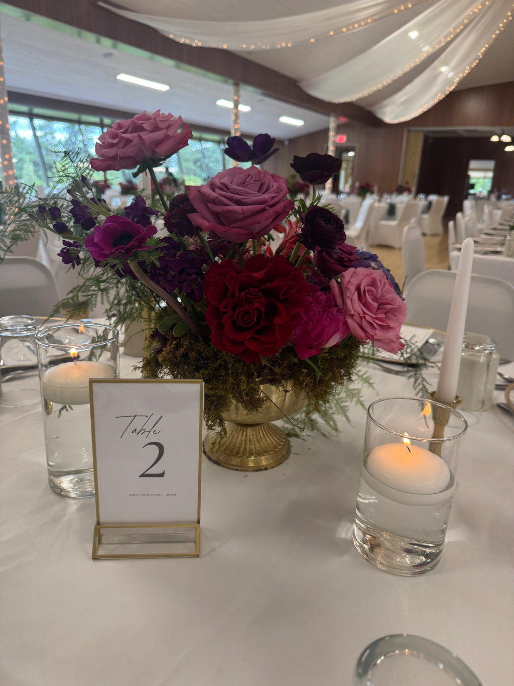 Gold Table Tents (4x6)