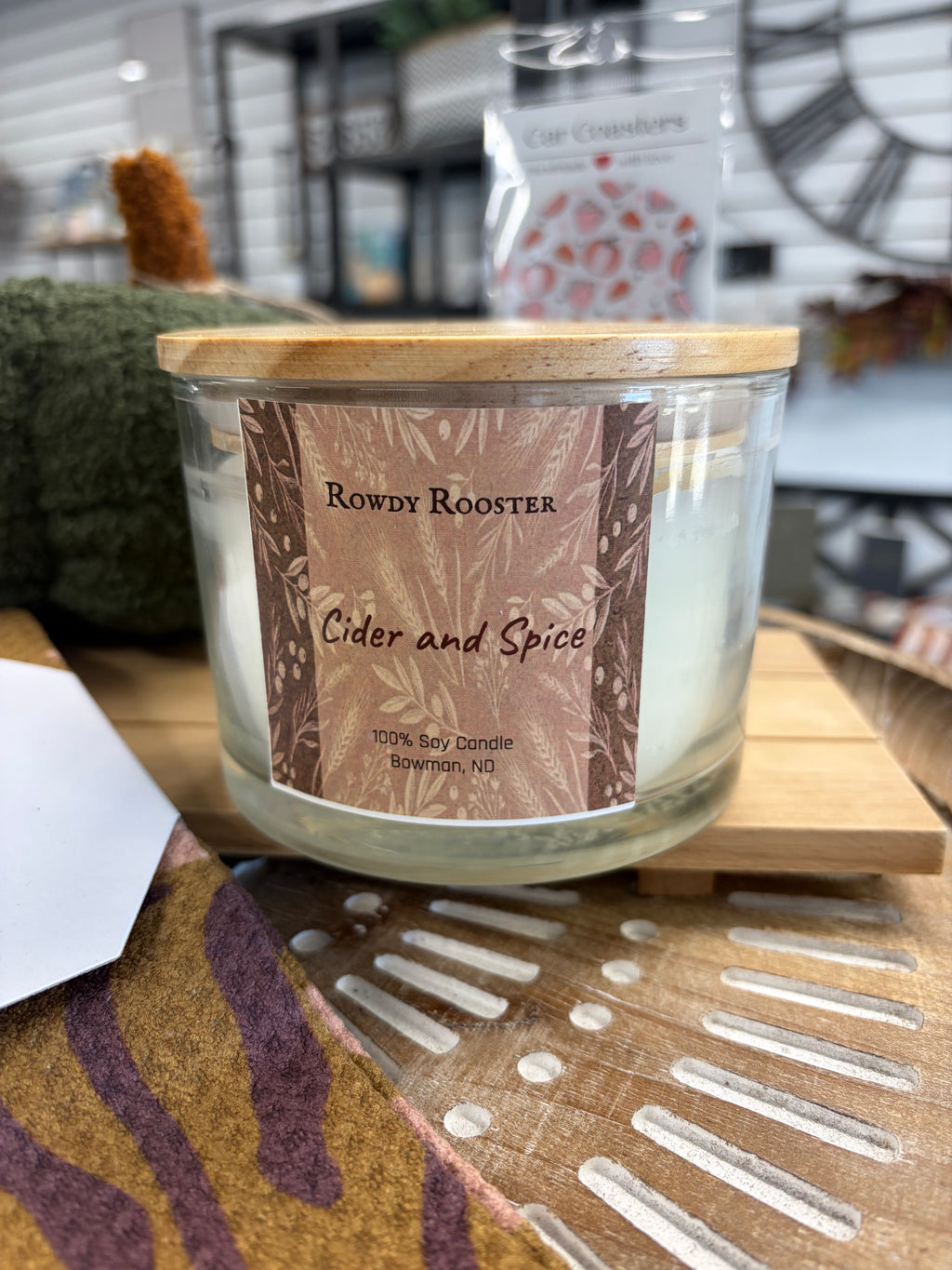 Rowdy Rooster Candles