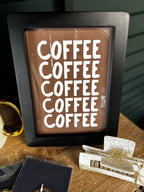 Coffee Shop Wall Art Print