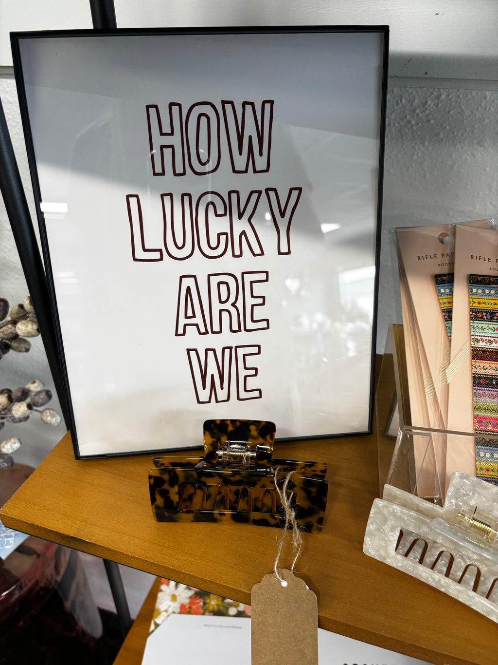 How Lucky Are We Wall Art Print
