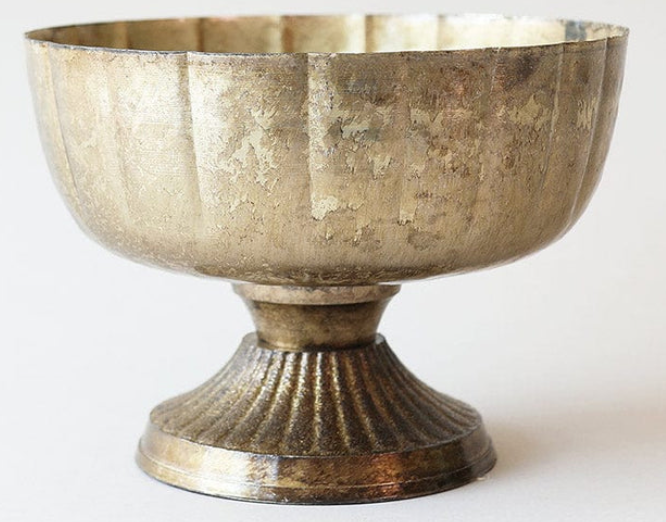 Antique Gold Compotes