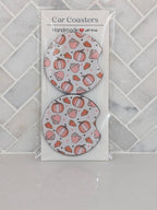 Pumpkin Spice Car Coasters