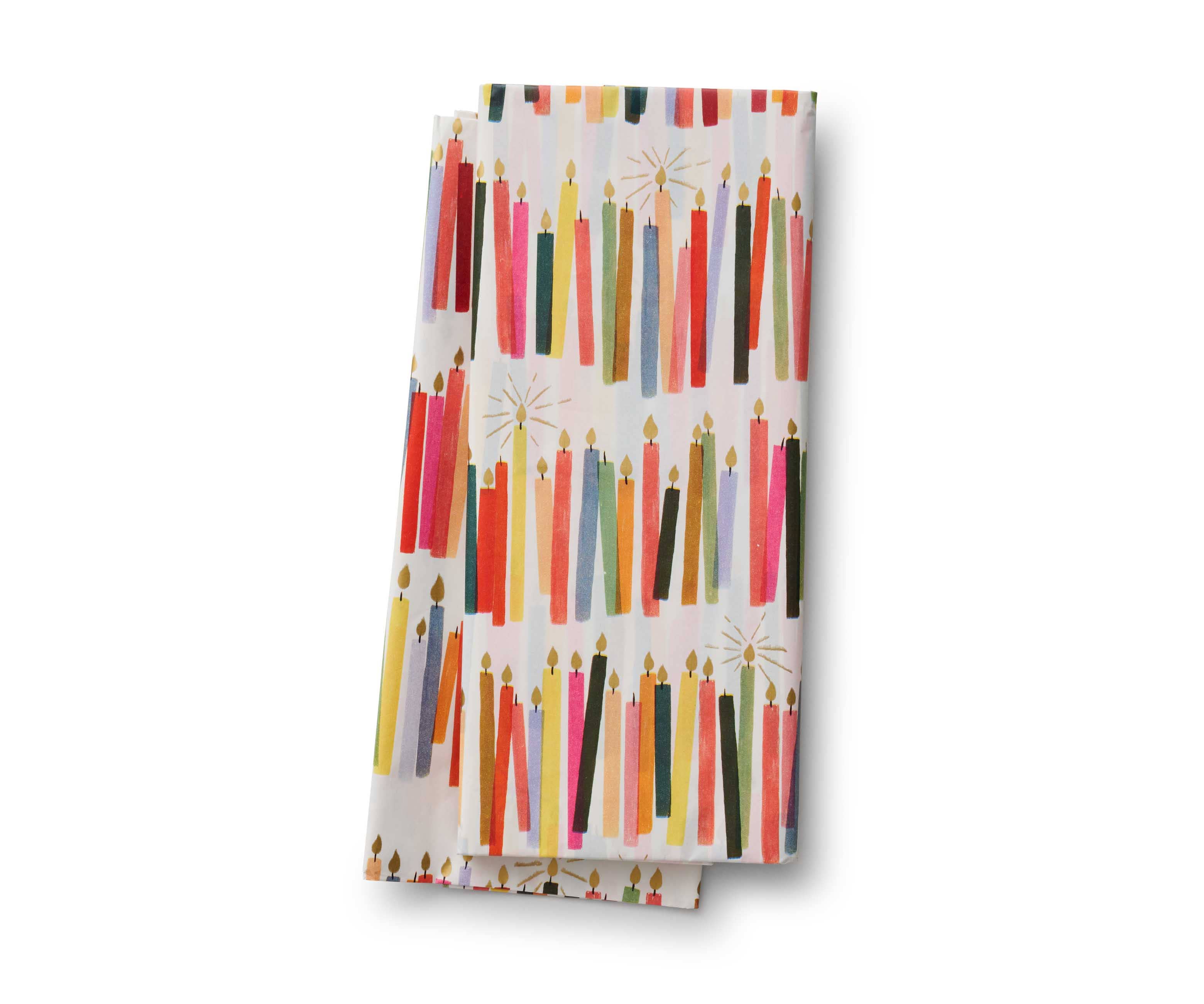 Candles Tissue Paper Set