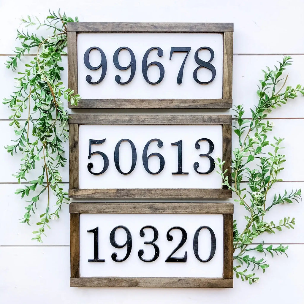 Zip Code Sign