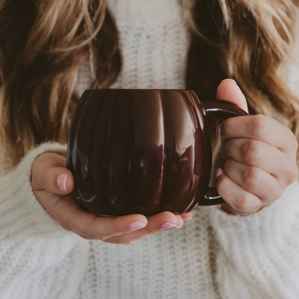 Brown Pumpkin Coffee Mug