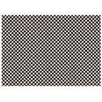 Black Checker Tissue Paper