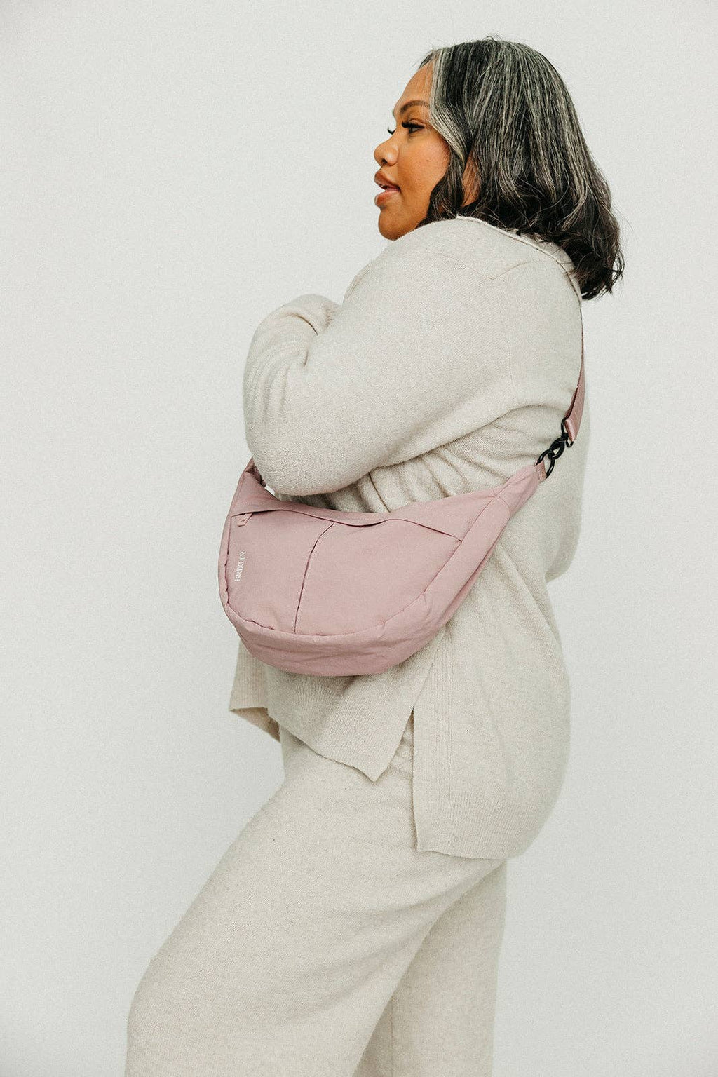 Peony Crescent Brixley Bag
