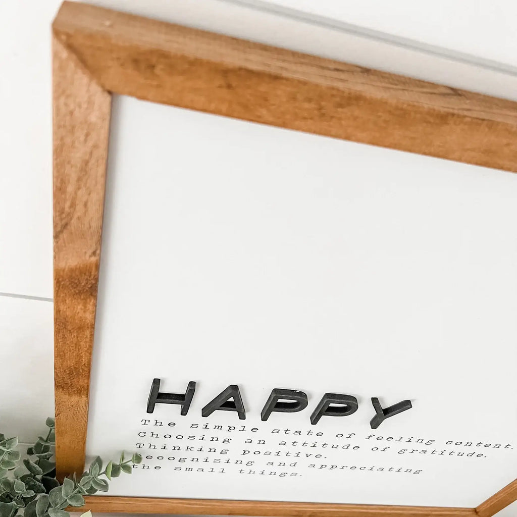 Happy Definition Sign