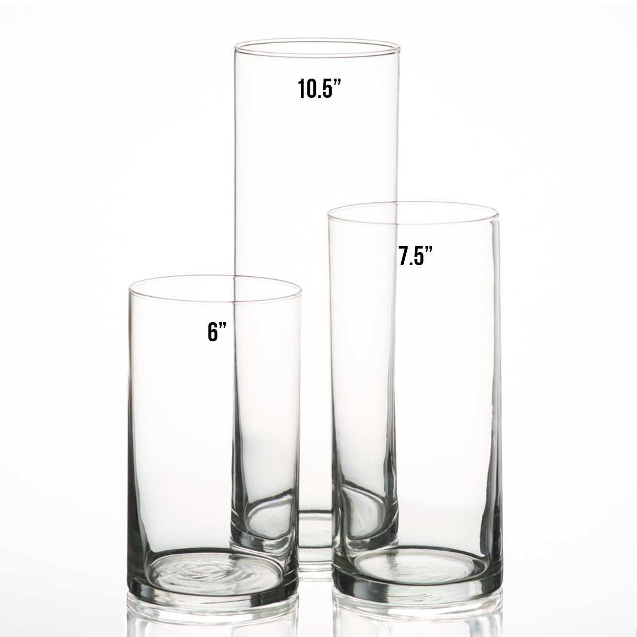 Clear Glass Vases