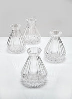 Clear Diamond Glass Vase